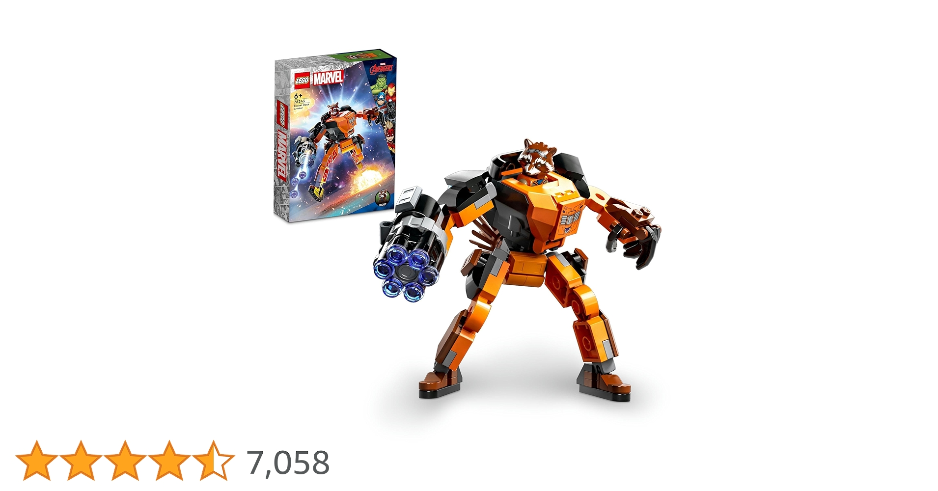 Amazon.co.jp: レゴ(LEGO) スーパー・ヒーローズ ロケット・メカスーツ